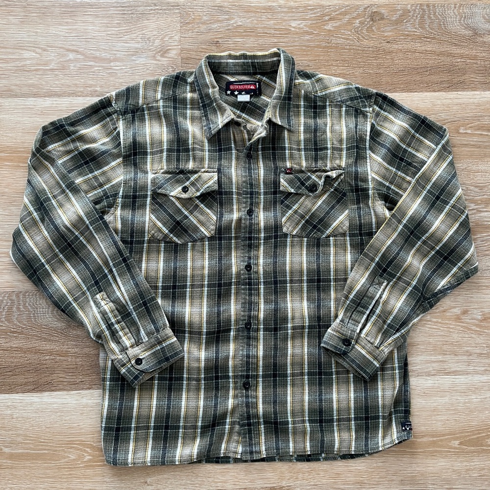90’s Quicksilver Flannel Shirt